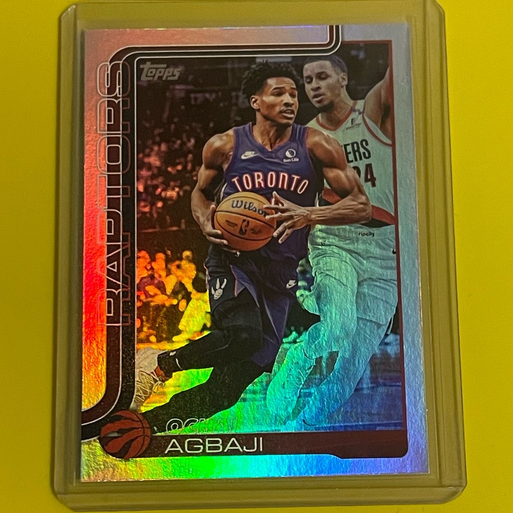 Ochai Agbaji [Holo Foil] #247 2025-26 Topps Basketball Trading Card